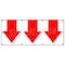 Signmission GIANT DOWN ARROW BANNER SIGN turn here sale follow directions arrived B-96 Giant Down Arrow - alternate 1